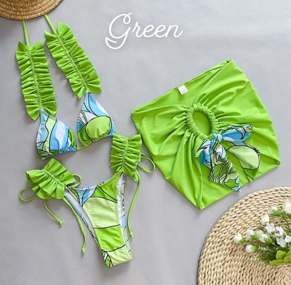 OLIVIA BIKINI & SKIRT SETS