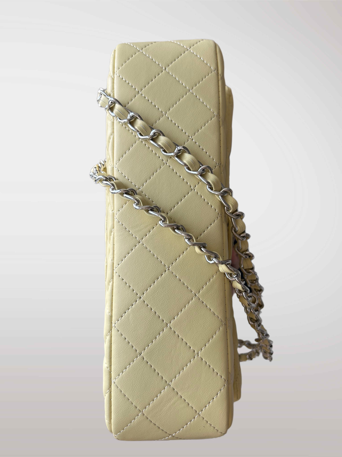 YELLOW CLASSIC FLAP BAG