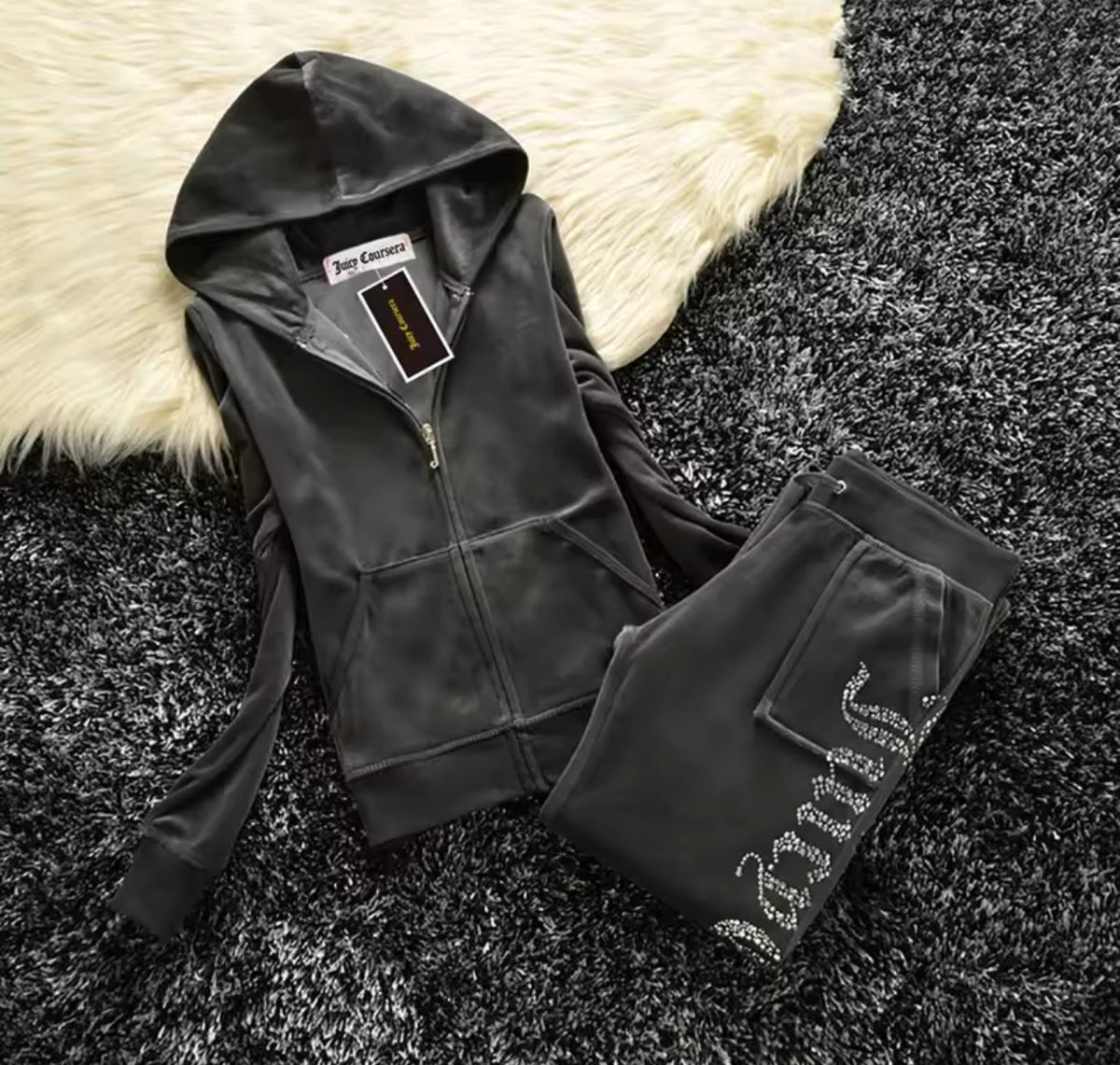RHINESTONE TRACKSUIT