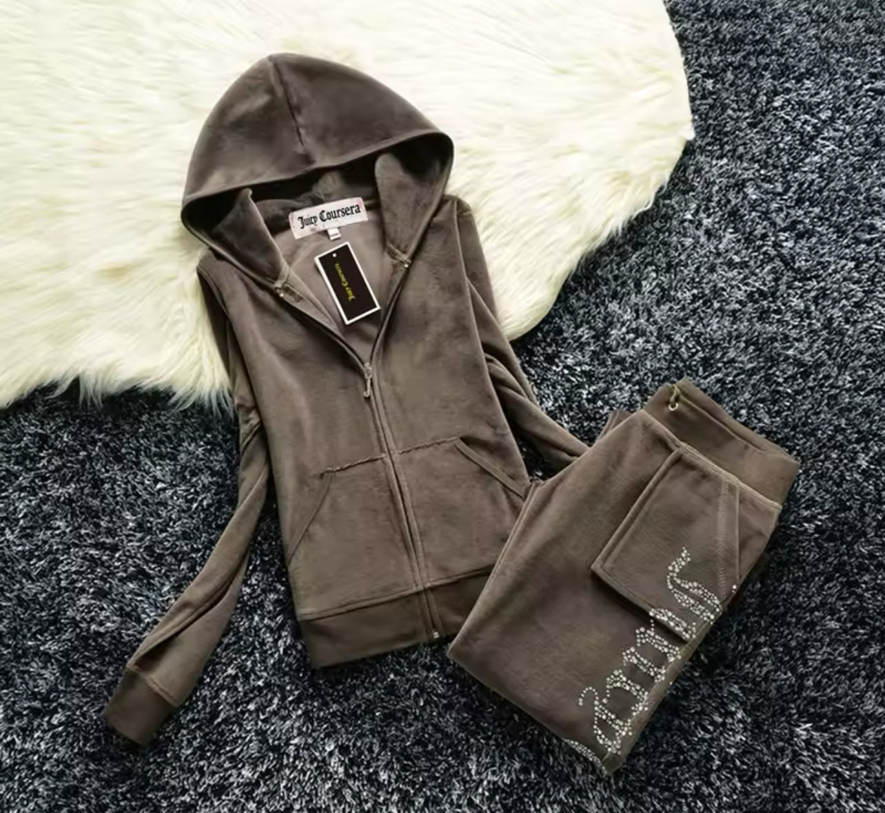 RHINESTONE TRACKSUIT