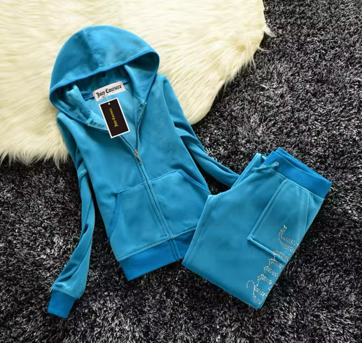 RHINESTONE TRACKSUIT