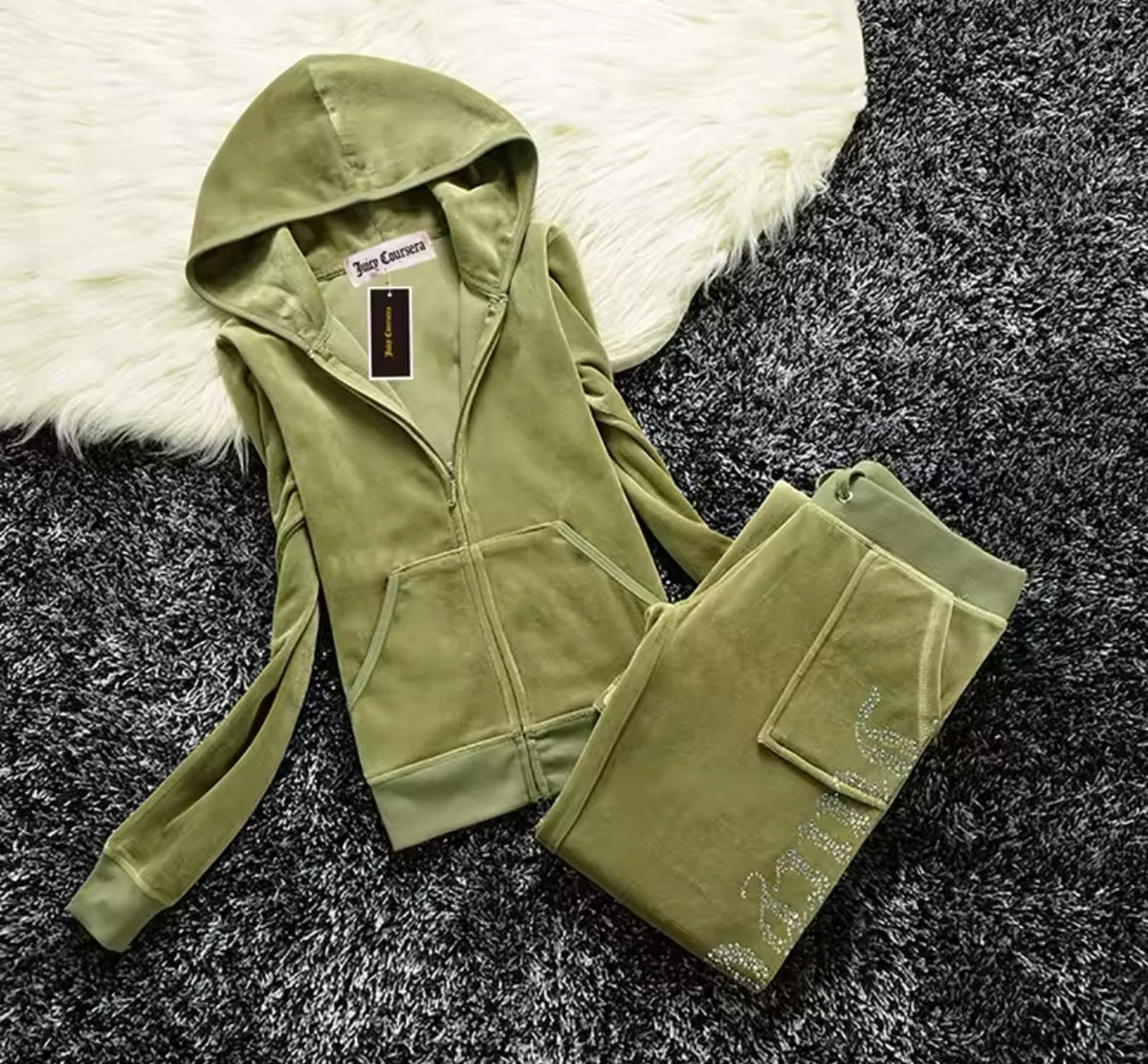 RHINESTONE TRACKSUIT