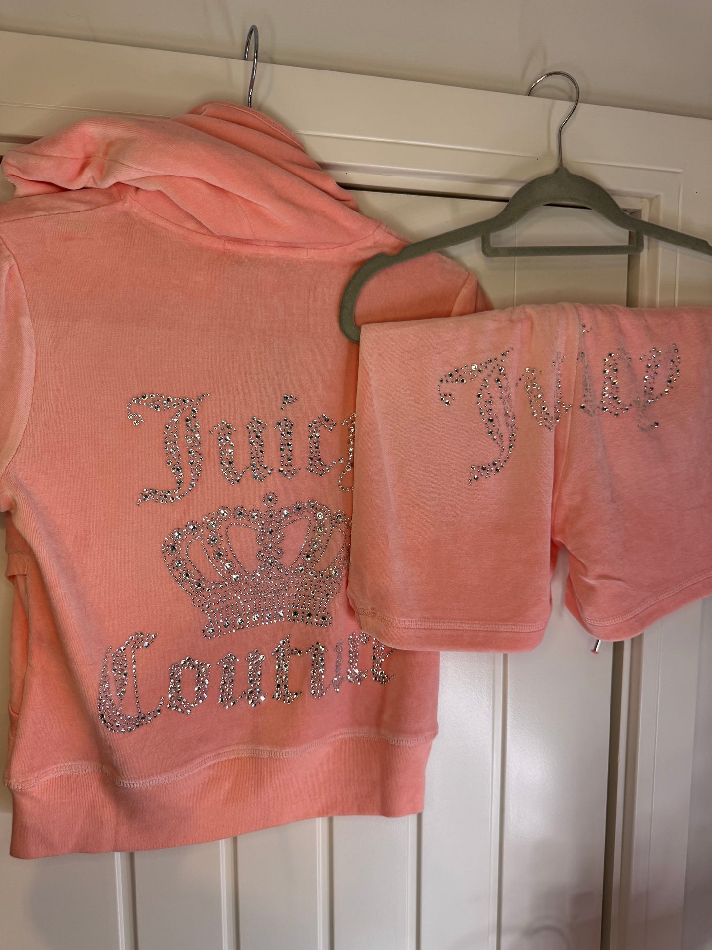 RHINESTONE SHORTS CO-ORD