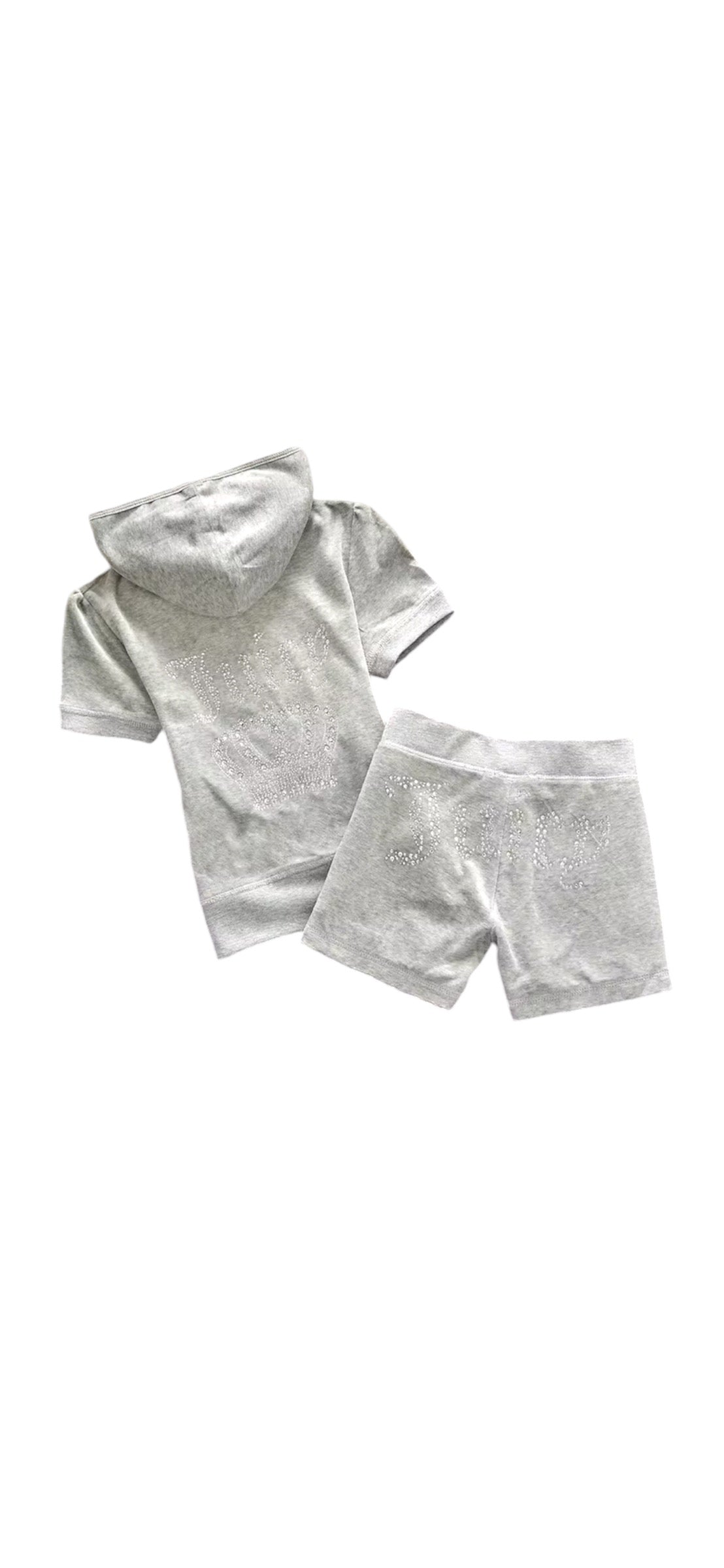 RHINESTONE SHORTS CO-ORD
