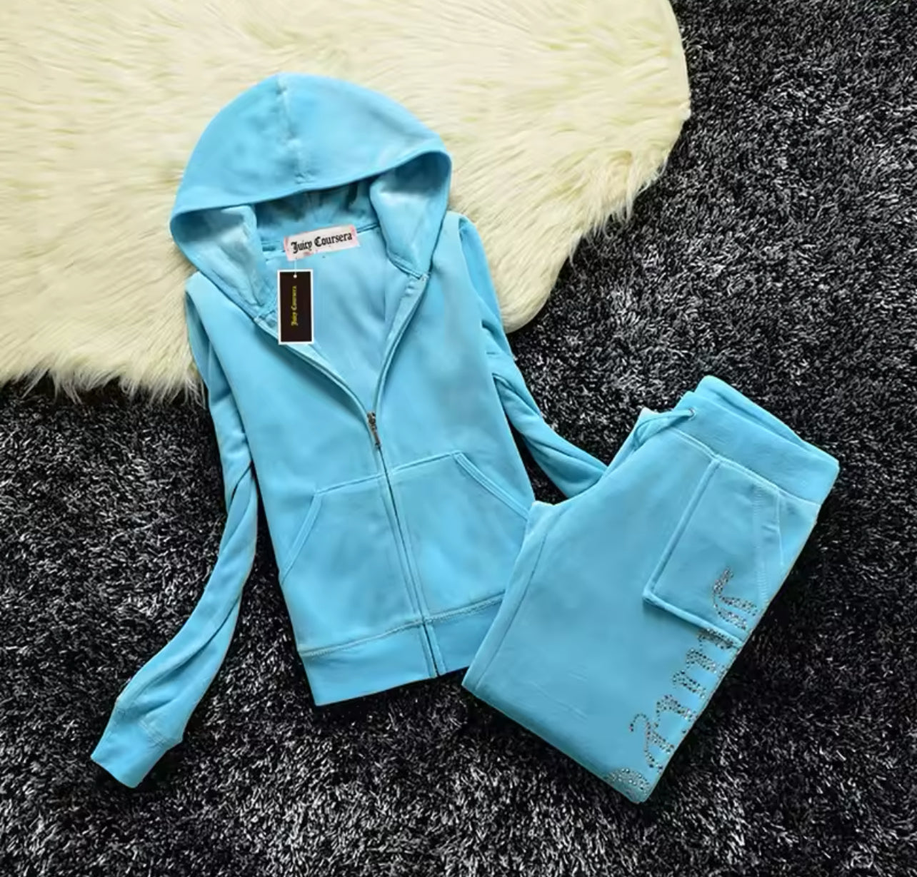 RHINESTONE TRACKSUIT