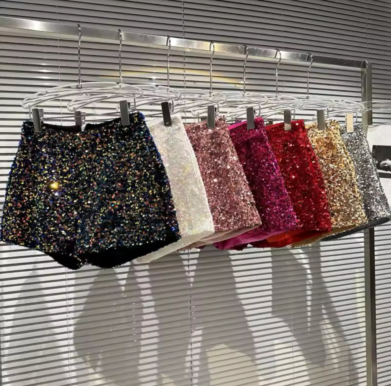 GLITTER SHORTS