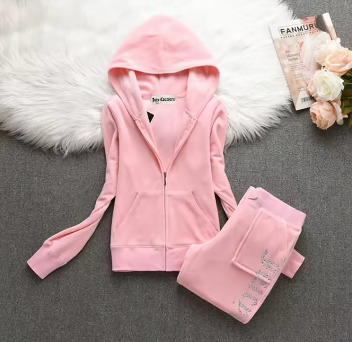 RHINESTONE TRACKSUIT