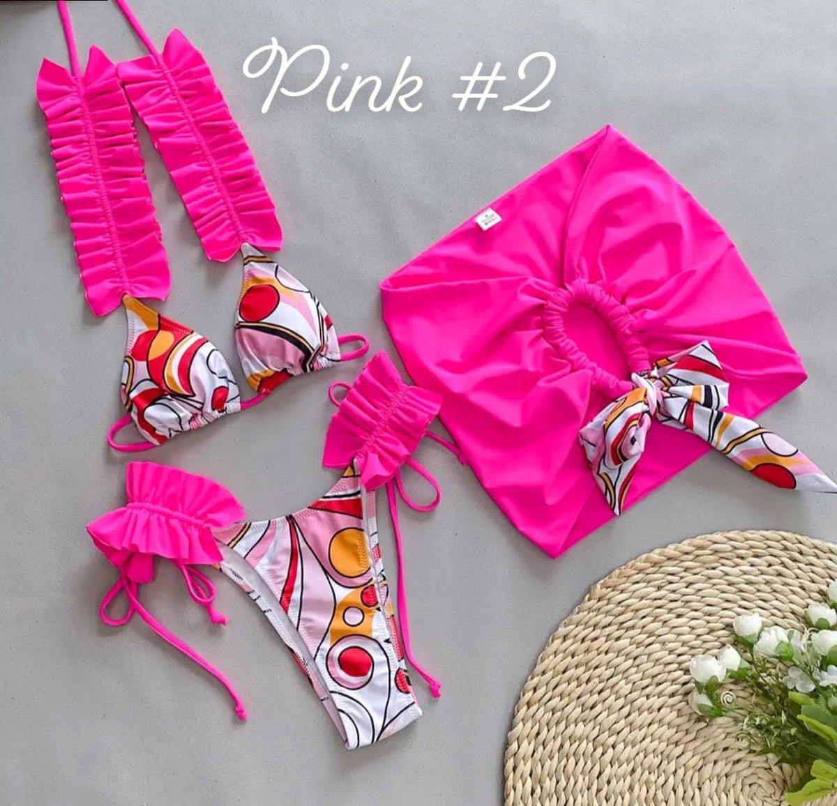 OLIVIA BIKINI & SKIRT SETS