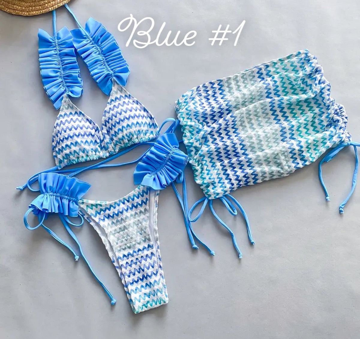 OLIVIA BIKINI & SKIRT SETS